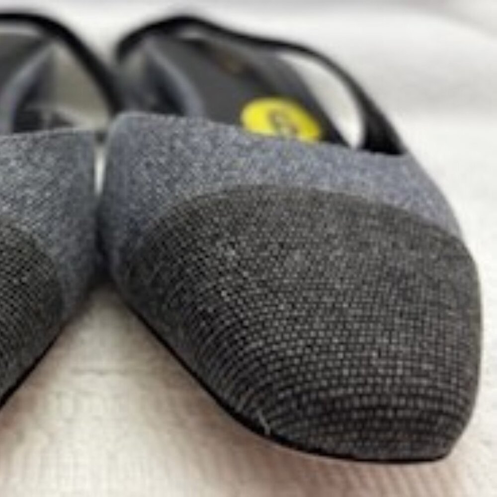Veronica Beard Cecile Denim Cap-toe sling back NWOT Size 9 - Picture 7 of 11